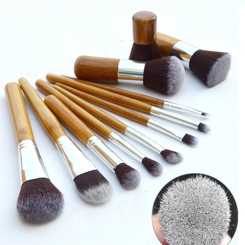 Bamboo Handle Makeup Brush Bamboo Pole Makeup Brushes Suit Bamboo Pole With Sack Top Quality Bamboo Handle Makeup Brush Bamboo Pole Makeup Brushes Suit Bamboo Pole With Sack Top Quality